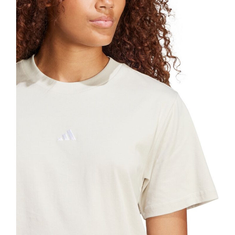 Bavlněné tričko Essentials Small Logo W model 21219458 - ADIDAS