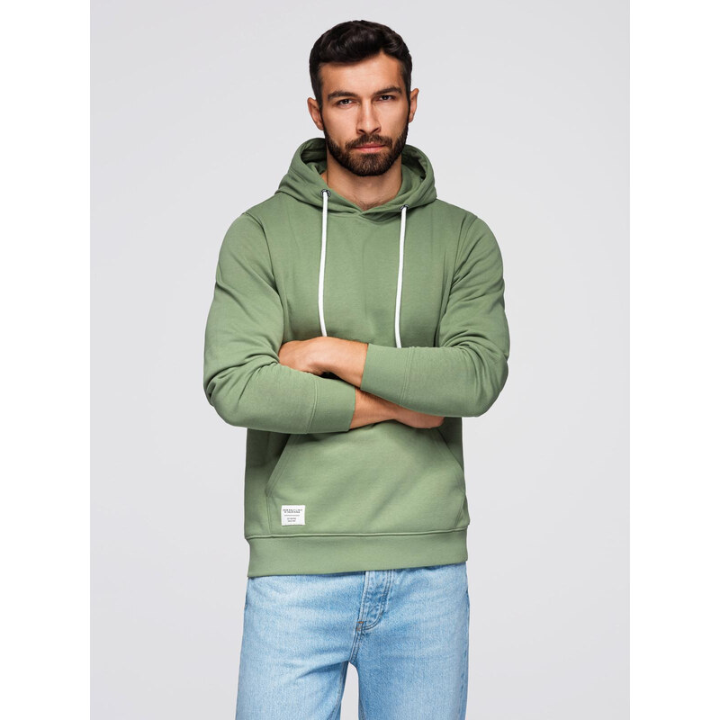 Ombre Mens BASIC kangaroo sweatshirt with hood