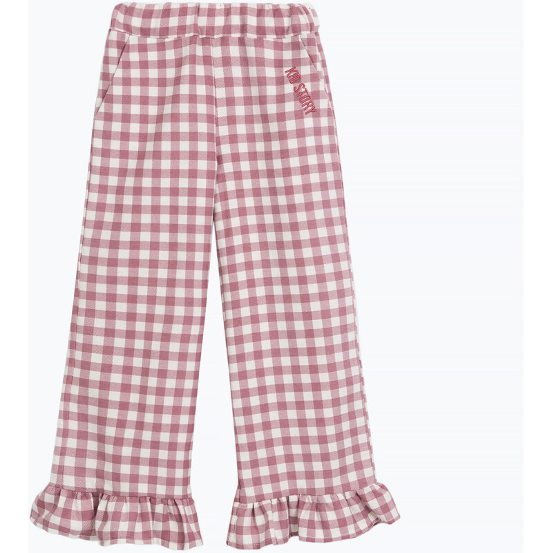 Dětské kalhoty KID STORY candy pink