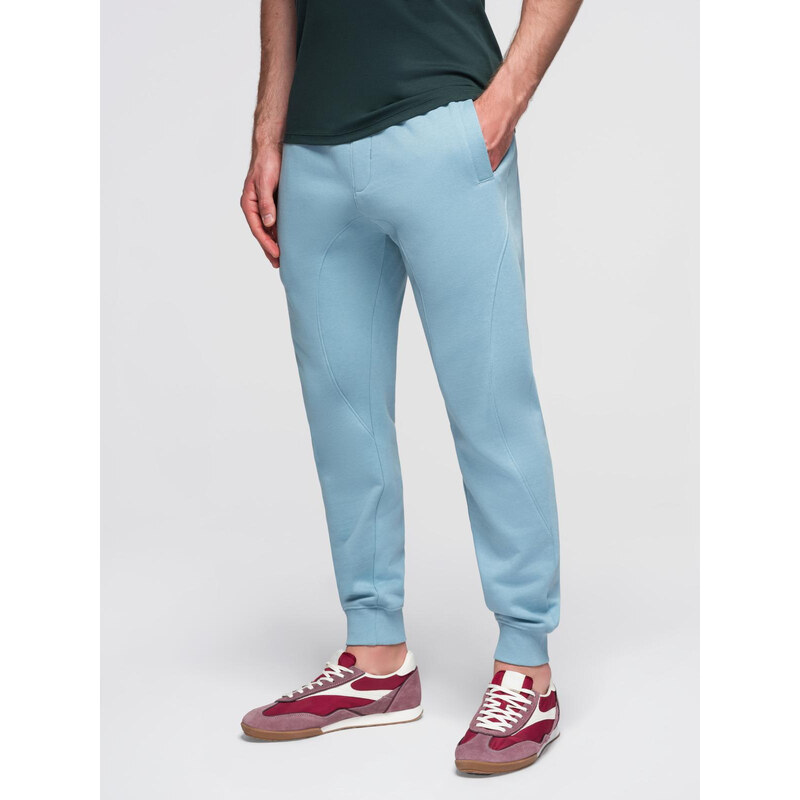 Ombre Mens jogger sweatpants - blue