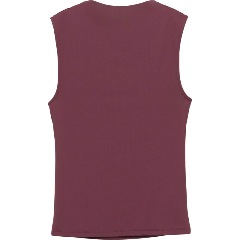 Pull&Bear Top burgundská červeň 108776005