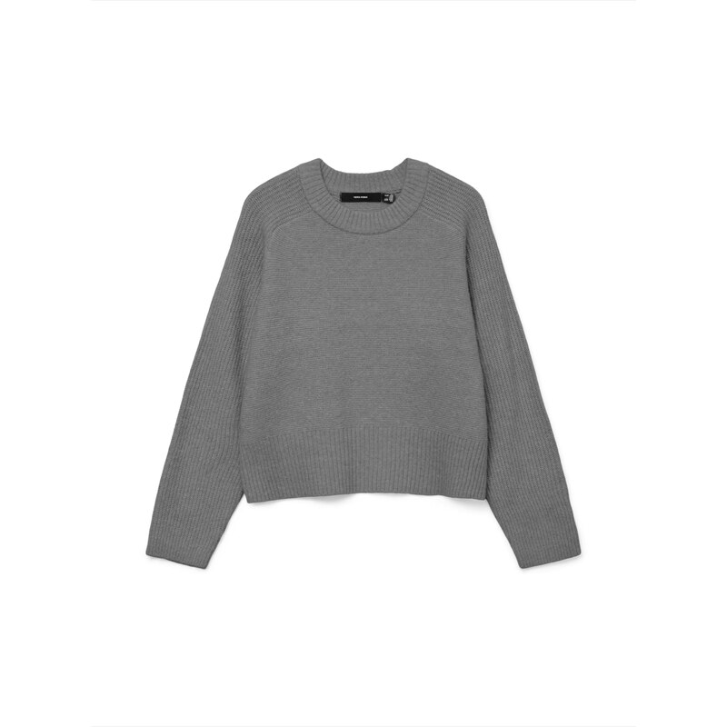 VERO MODA Svetr VMBang šedý melír