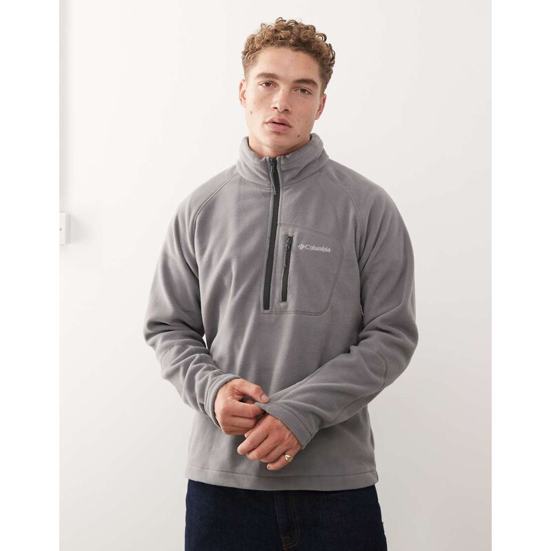 Columbia Fast Trek III half zip fleece in grey