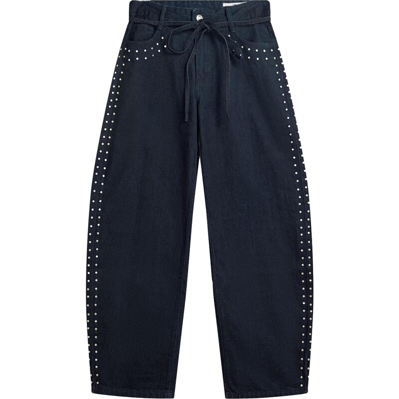 Bershka Džíny námořnická modř