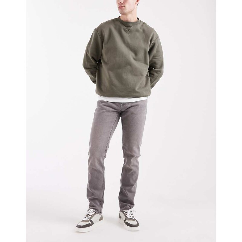 ONLY & SONS Weft regular fit jeans in grey