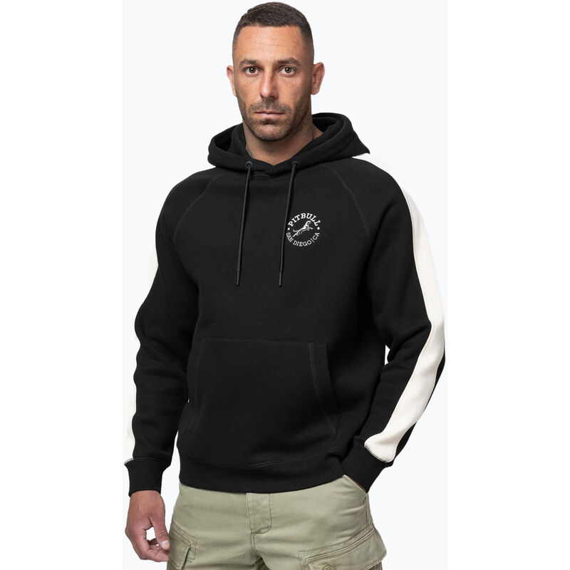 Pánská mikina Pitbull San Diego Ca Hooded black