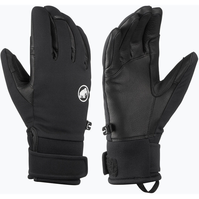 Skialpinistické rukavice Mammut Astro Guide SO black