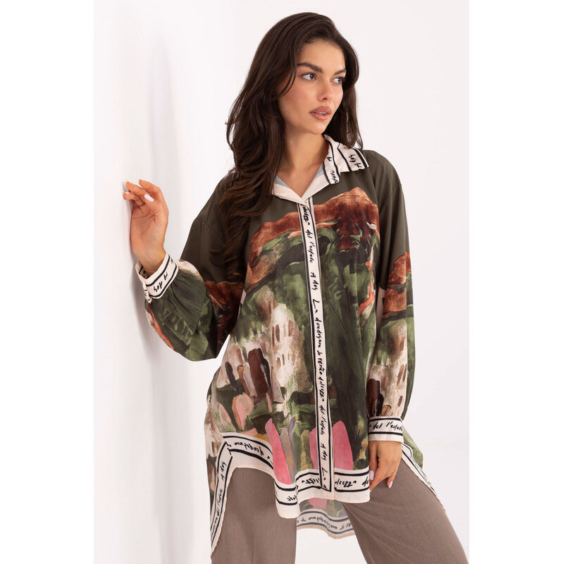 Košile s dlouhým rukávem model 218394 Rue Paris