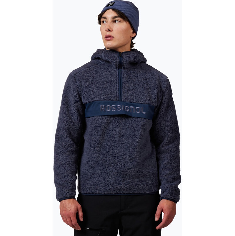 Pánská mikina Rossignol Alltrack Anorak Fleece true night blue