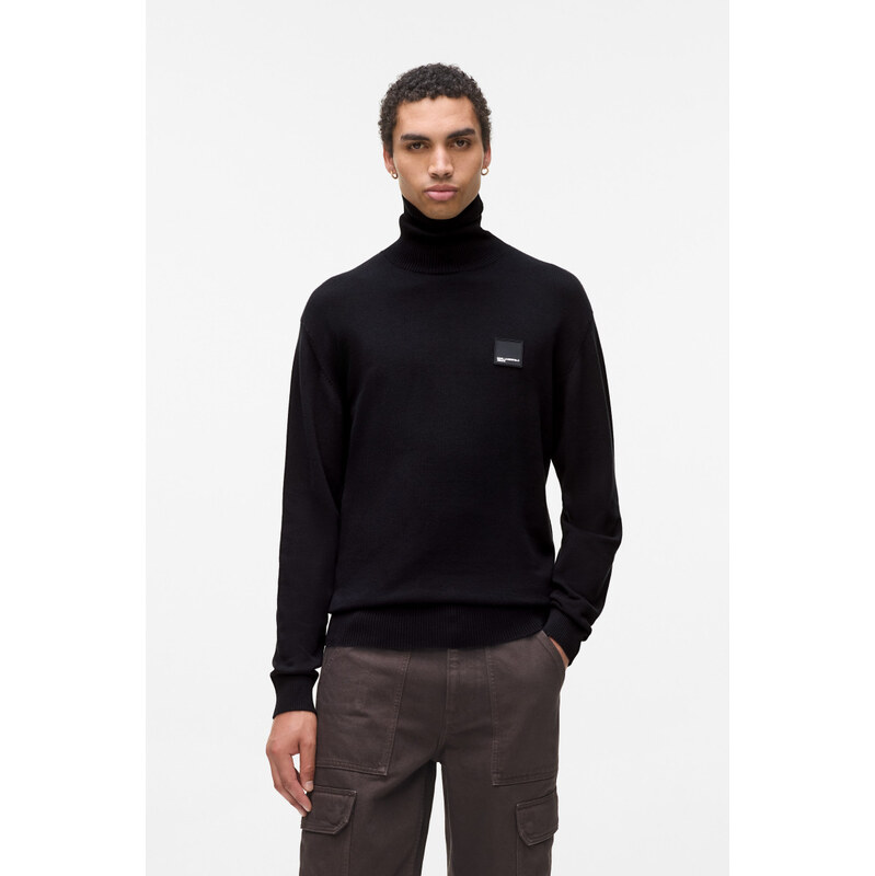 SVETR KARL LAGERFELD JEANS KLJ REGULAR ROLL-NECK SWEATER