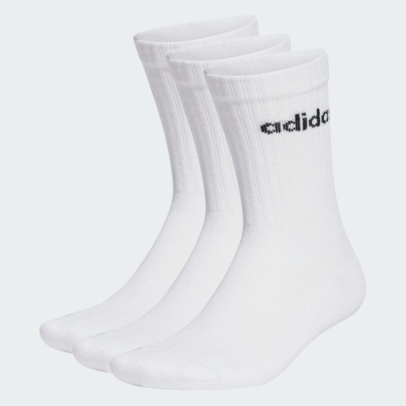 Adidas Ponožky Linear Crew Cushioned – 3 páry