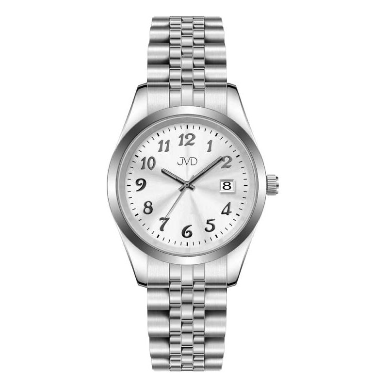 JVD Dámské stříbrné módní designové hodinky JVD JZ216.1