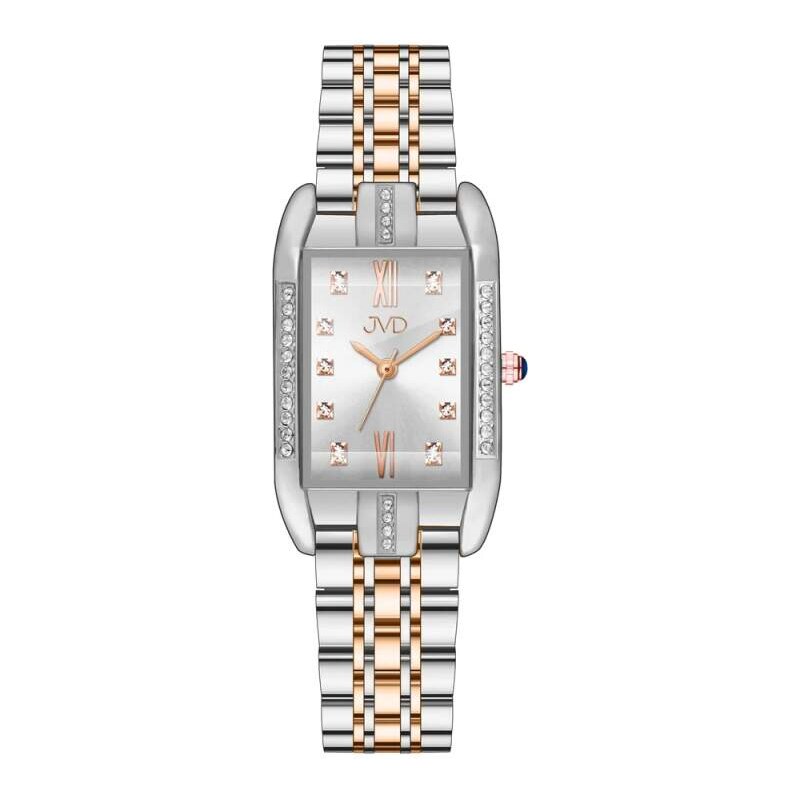 JVD Dámské rose gold módní designové hodinky JVD JZ217.2
