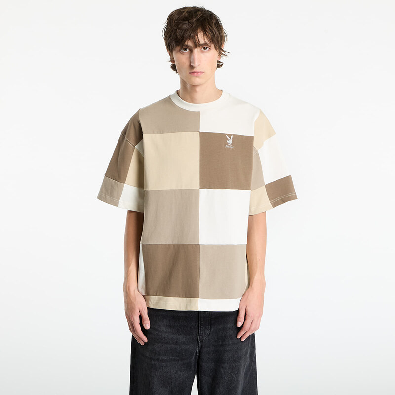 Tričko Playboy x FTSHP Patchwork Tee UNISEX Cream XXL