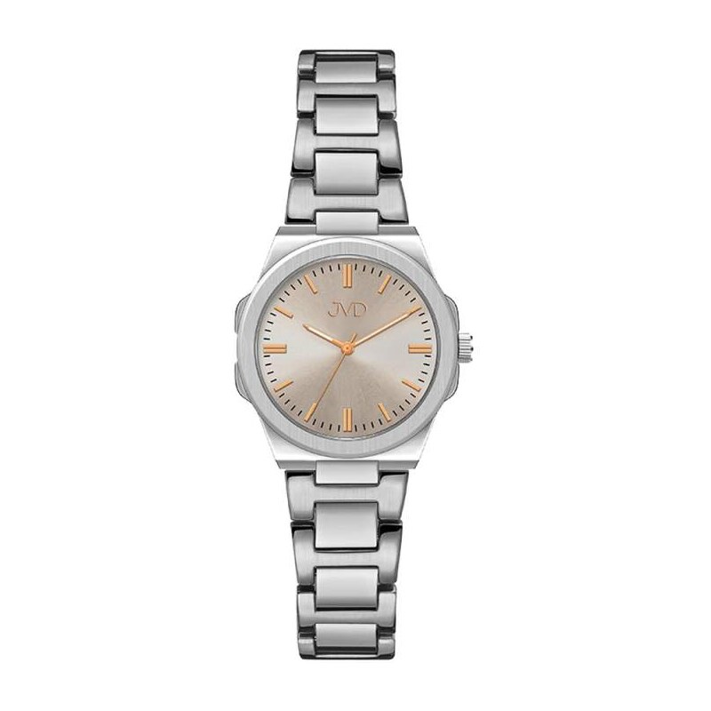 JVD Dámské stříbrné designové hodinky JVD JZ215.1