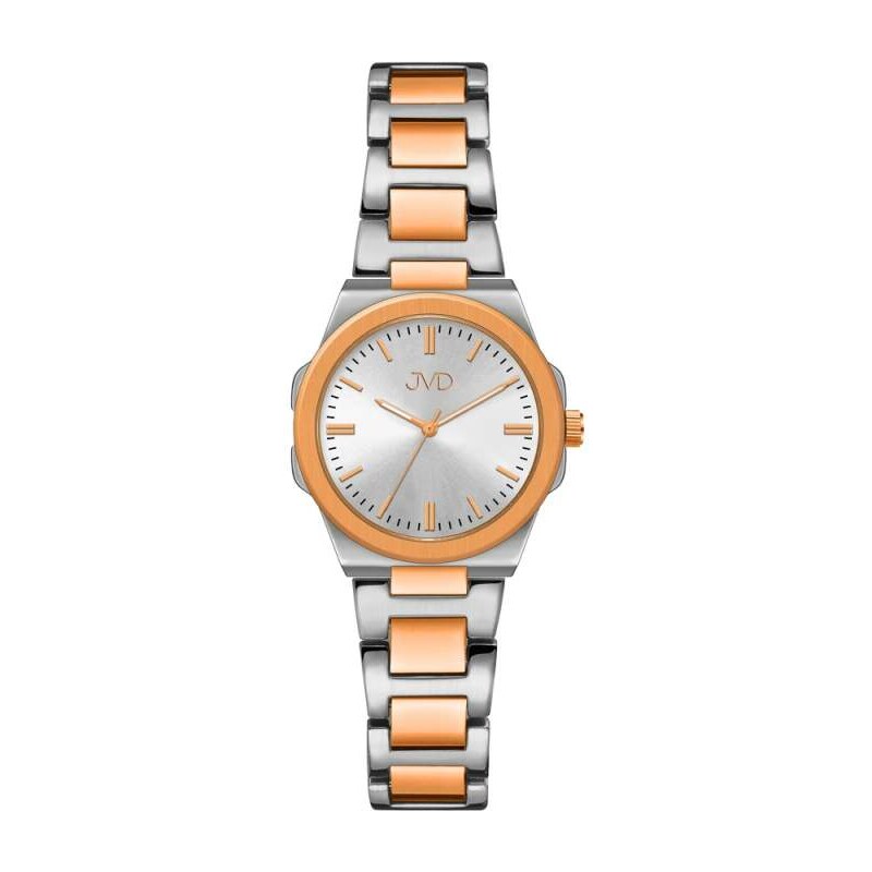 JVD Dámské rose gold designové hodinky JVD JZ215.4