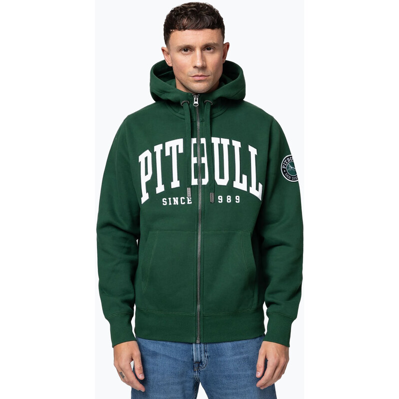 Pánská mikina Pitbull Norton Hooded Zip hunter green