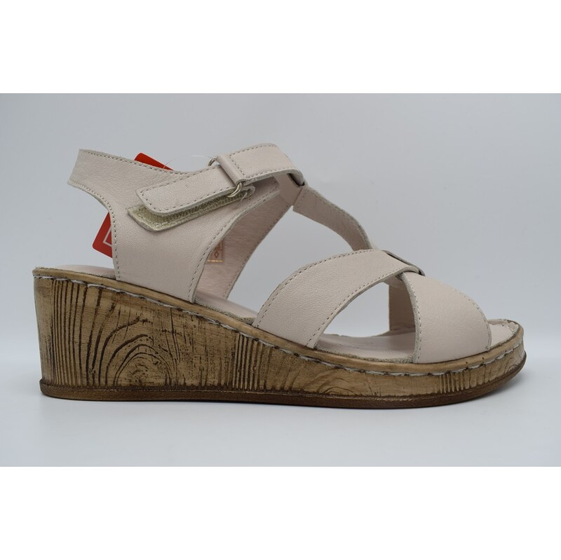 LOOKE dámský sandál LYSANDRA L1146_64 krémová 108803345