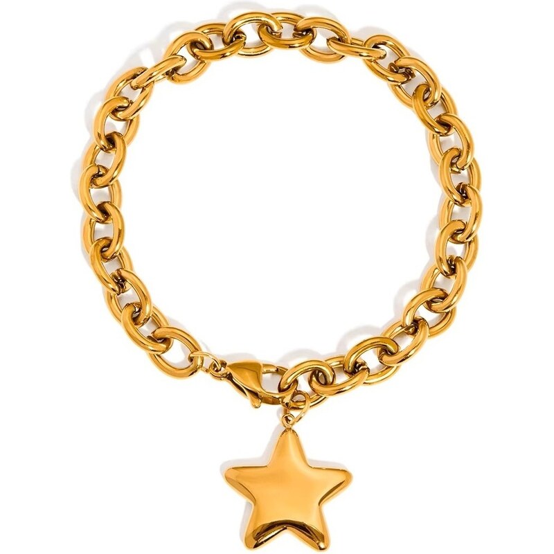 ELENYS Nova – pozlacený náramek 18K žluté zlato 108807008