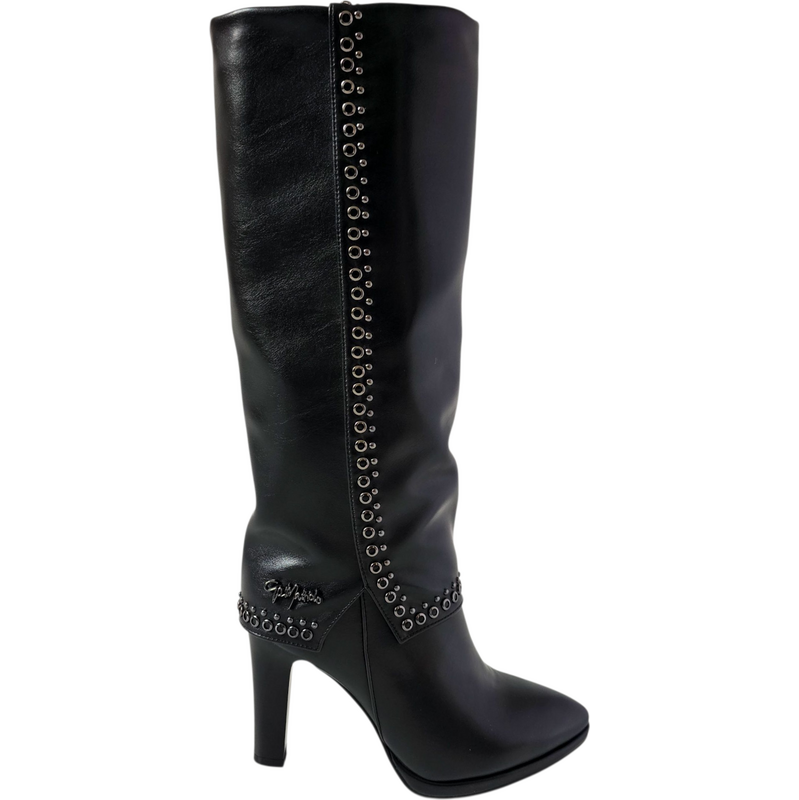 Slouchy kozačky Gai Mattiolo Black 108808954