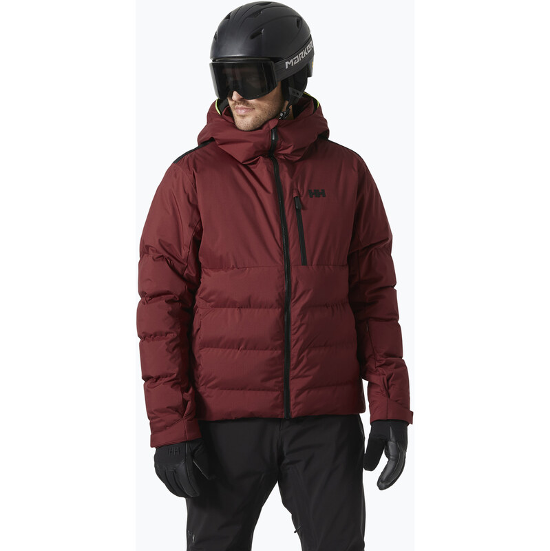 Pánská lyžařská bunda Helly Hansen Kvitfjell Race Puffy mars red