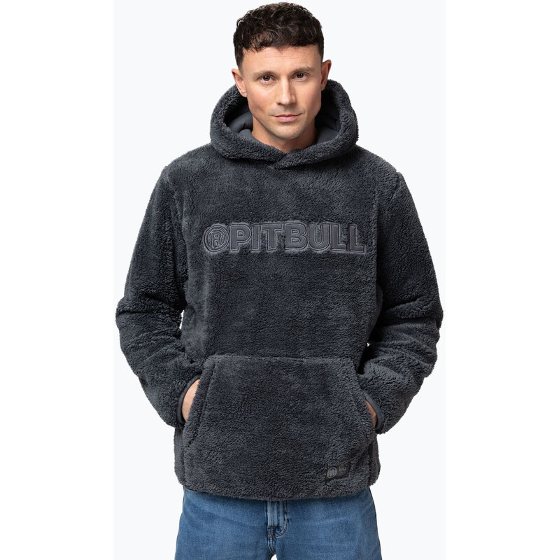 Pánská mikina Pitbull Aragon Hooded graphite