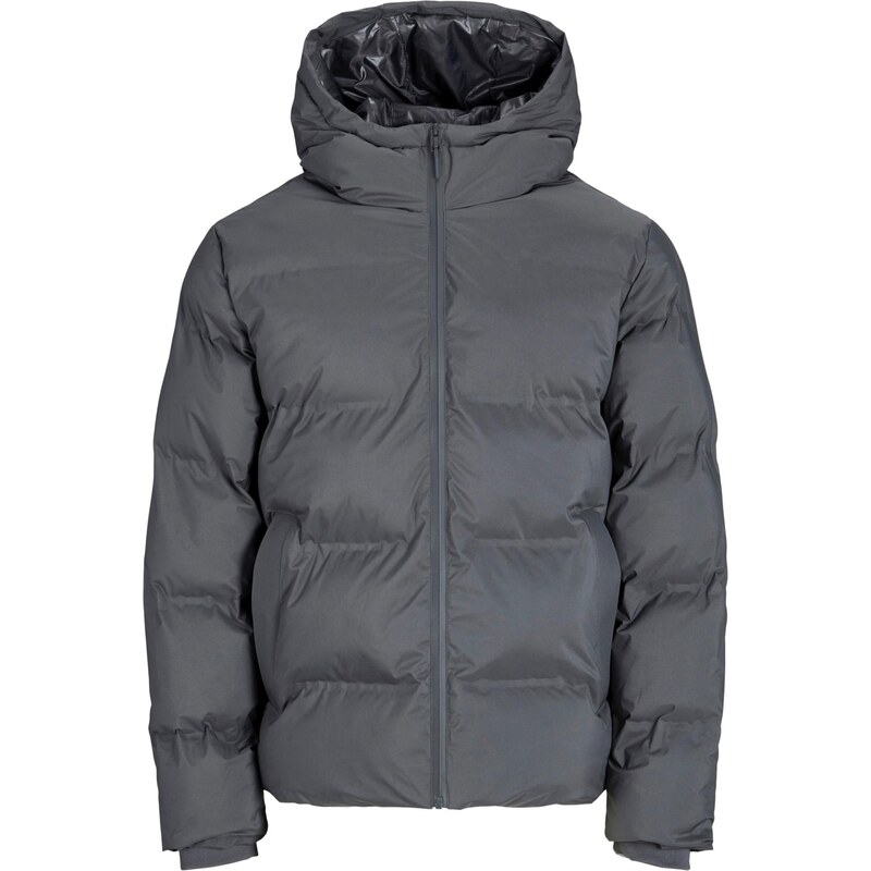 JACK & JONES Zimní bunda JJKAITO tmavě šedá