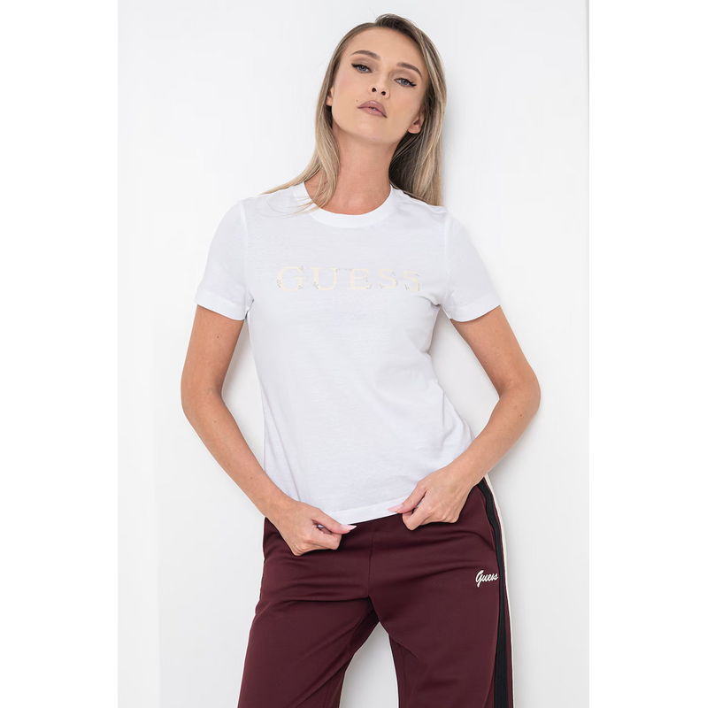Guess clelia ss t-shirt WHITE