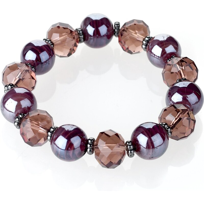 Marks and Spencer M&S Collection Swirl Bead Stretch Bracelet