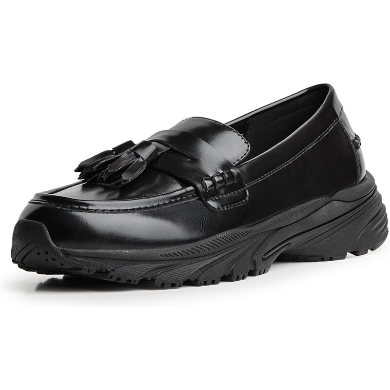 Bershka Slipper černá