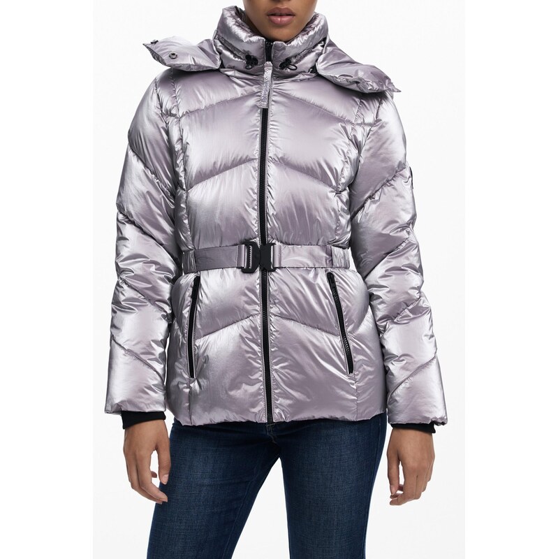 Dámská růžová zimní bunda Desigual 108820784