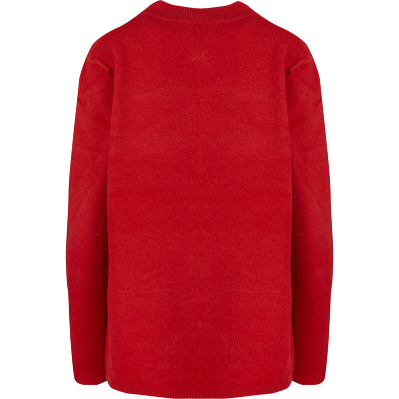 Pri Classic warm thick short cardigan sweater EMILIA decorative