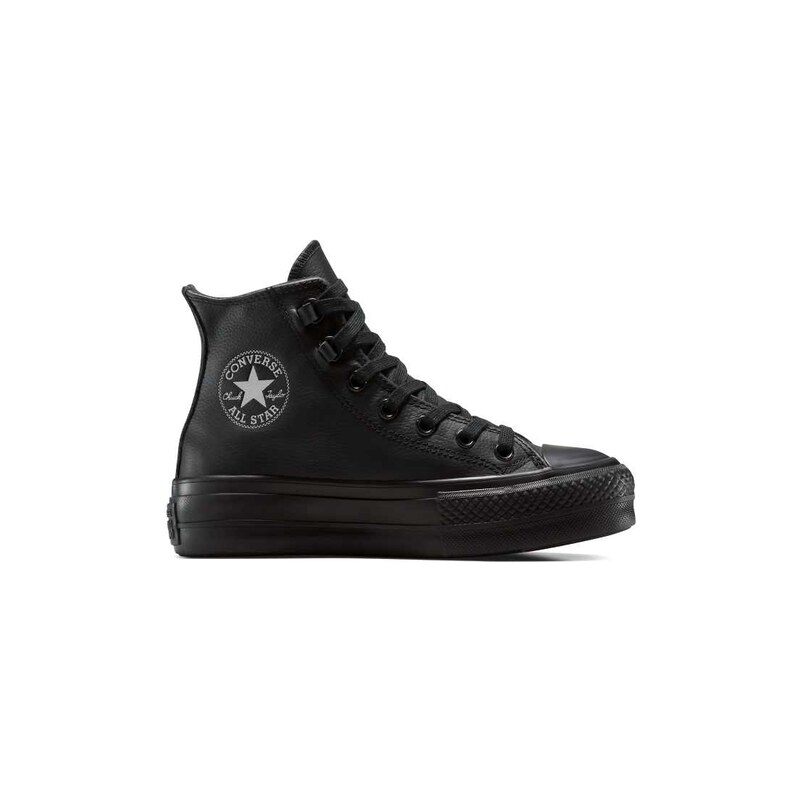 Converse Chuck Taylor All Star Lift Hi platform leather trainers in 115504395