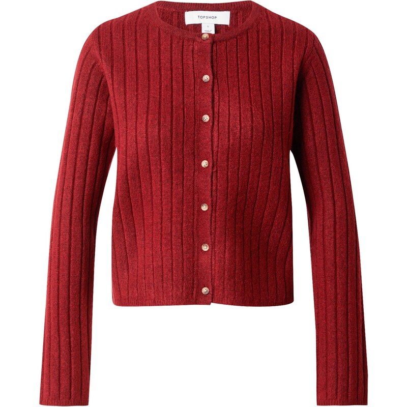 TOPSHOP Svetr SCARLET karmínově červené