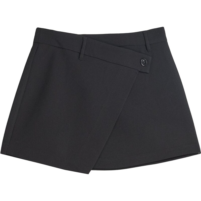 Bershka Sukně černá 109092566