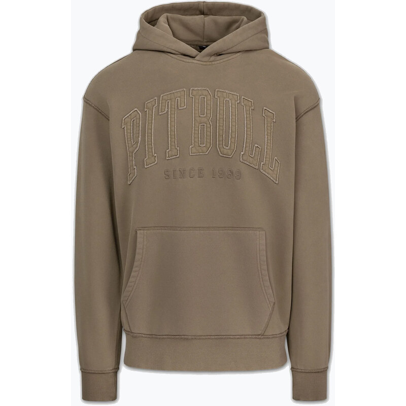 Pánská mikina Pitbull Orlando Hooded coyote brown