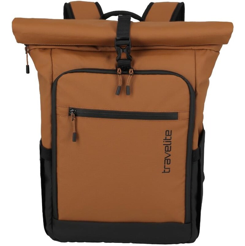 Rolovací batoh Travelite Briize BackpackRoll-Up Curry