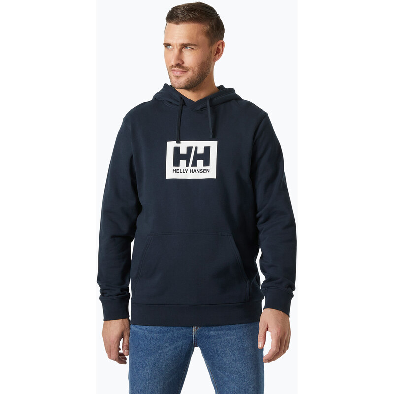 Pánská mikina Helly Hansen Box Hoodie navy