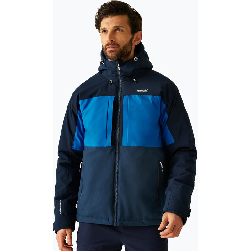 Pánská nepromokavá bunda REGATTA Maland Insulated snorkel blue/moonlight denim