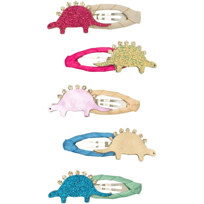 MIMI & LULA Sponky do vlasů Dino – set 5 ks