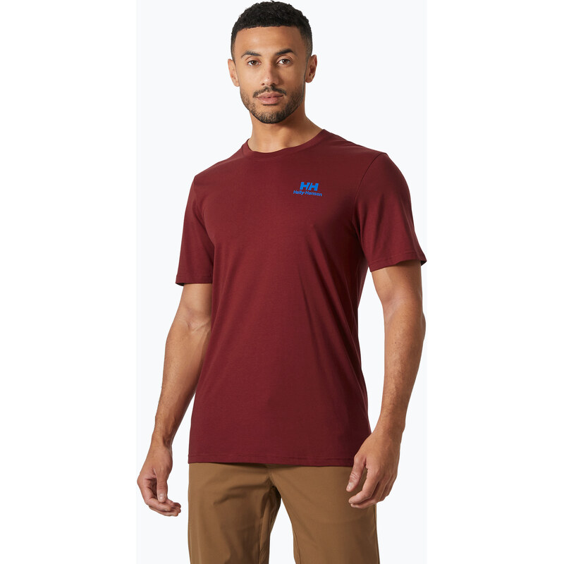 Pánské tričko Helly Hansen Nord Graphic mars red