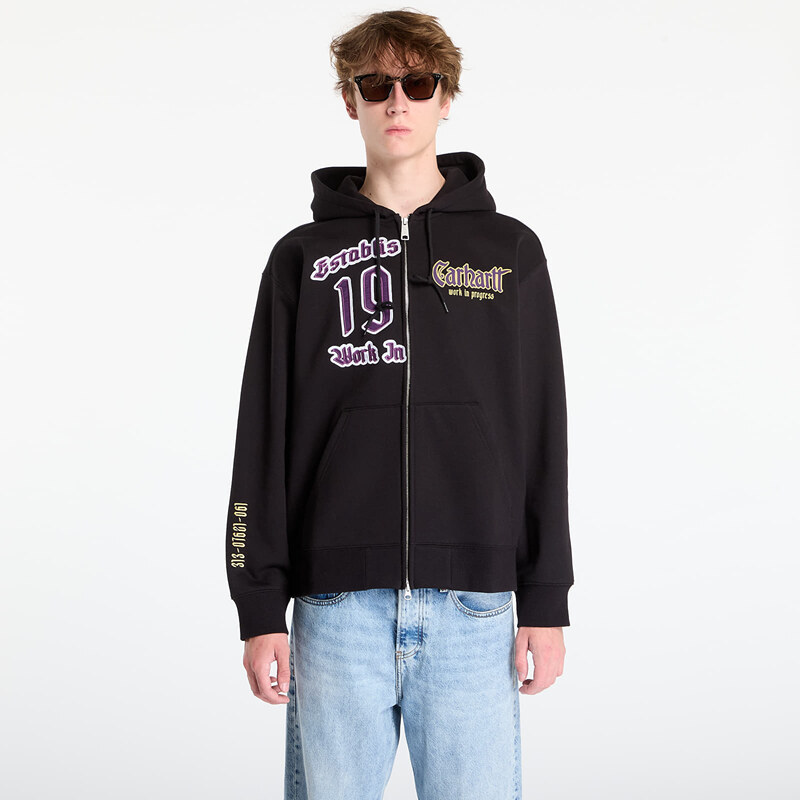 Mikina Carhartt WIP Hooded Dual Sweat Jacket UNISEX Black M