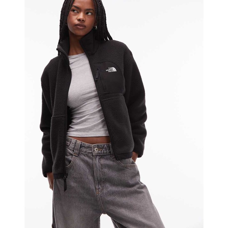 The North Face Yumiori off peak full zip fleece jacket in black