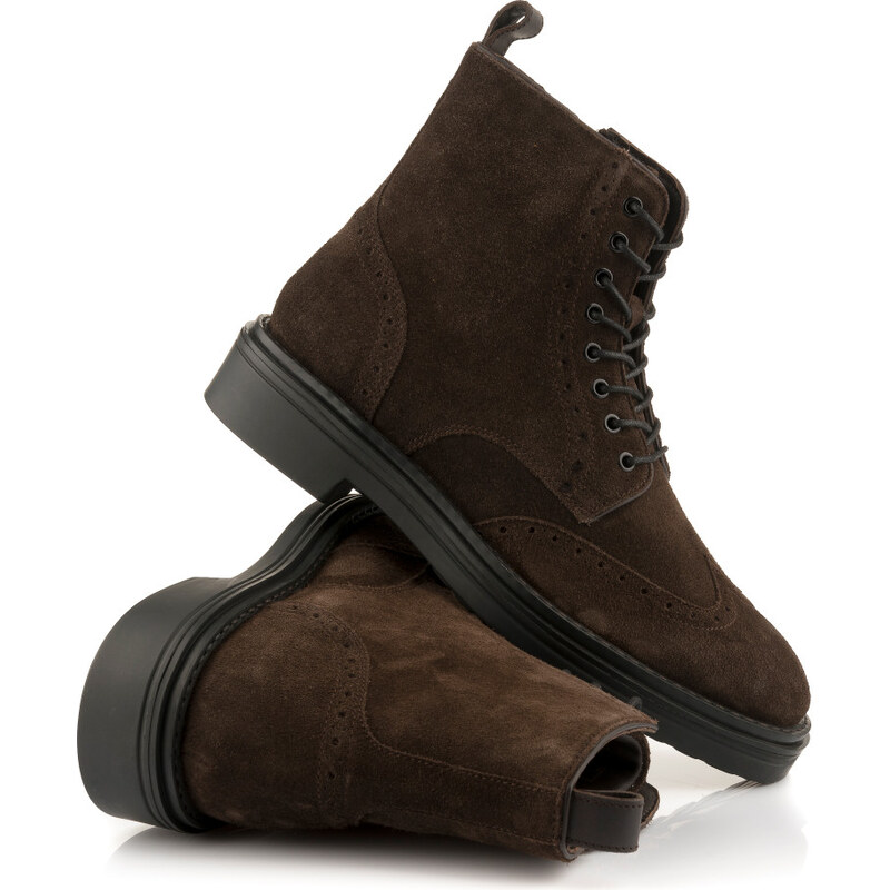 KOTNÍKOVÁ OBUV GANT BOGGAR ESPRESSO BROWN