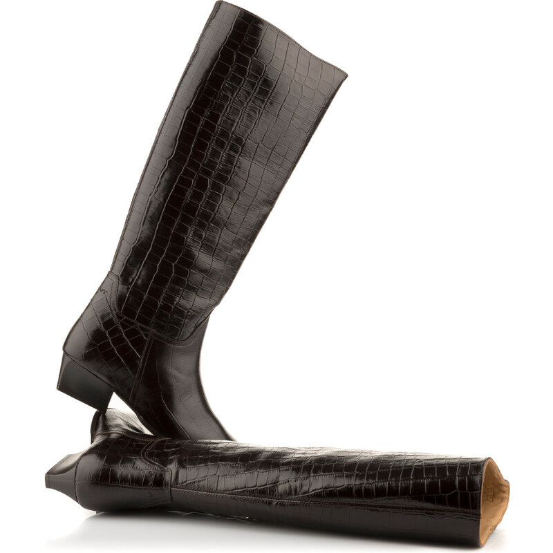 KOZAČKY GANT BASSOTTE DARK BROWN