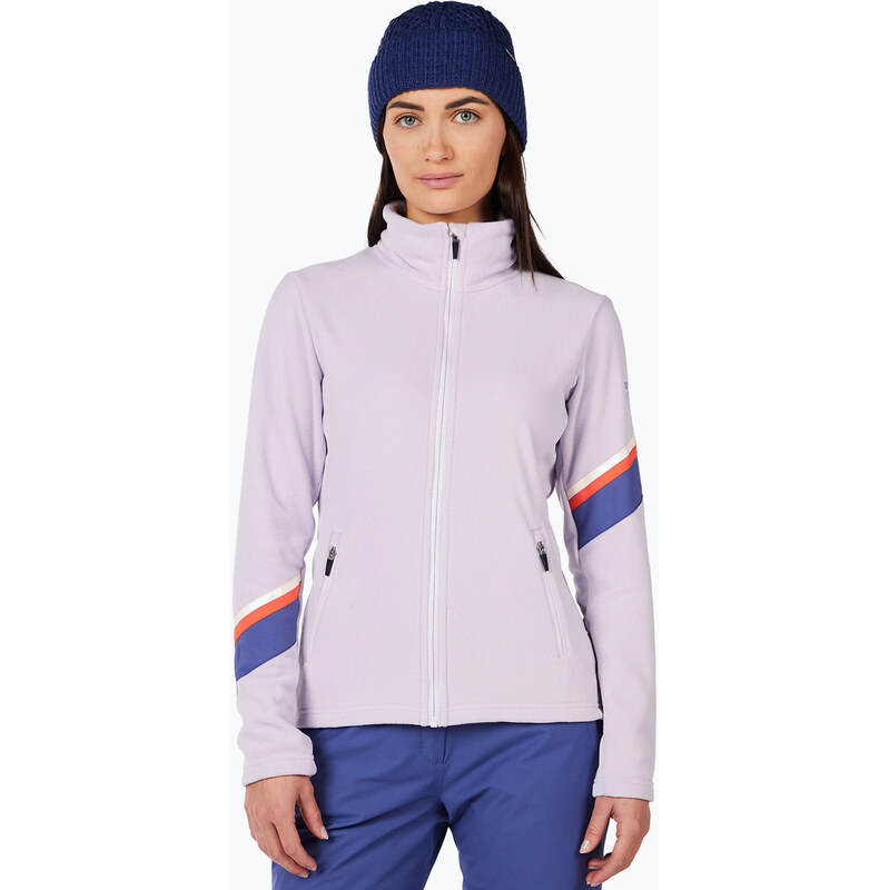 Dámská mikina Rossignol Strawpile Fleece Fz galactic lilac