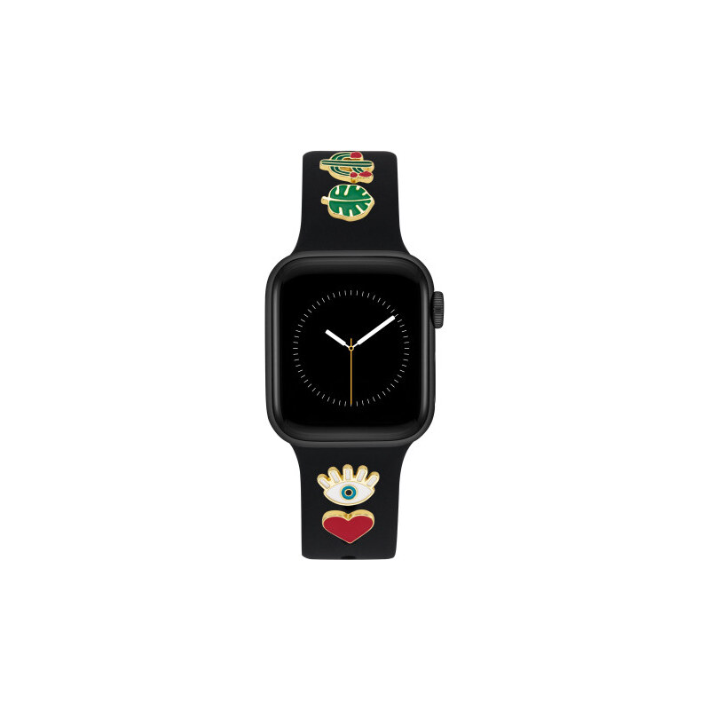 WITHit dámský černý silikonový řemínek Band Candy pro Apple Watch /41 108695424