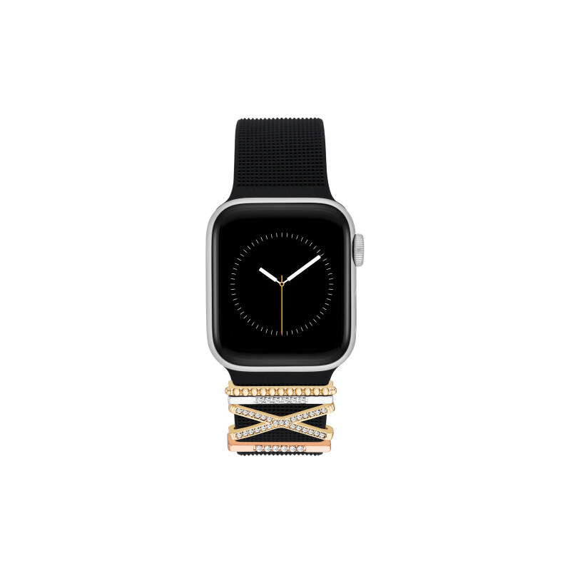 WITHit dámský černý texturovaný silikonový řemínek Band Candy pro 108695441