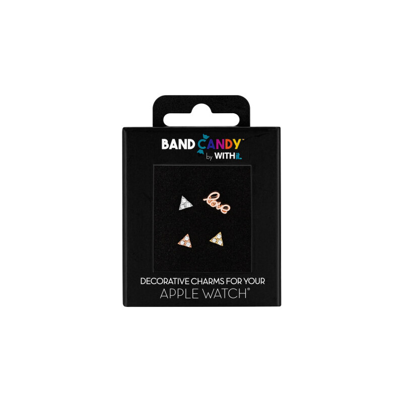 WITHit dámský 4 ozdoby na řemínek Band Candy nápis LOVE a 3 108695444