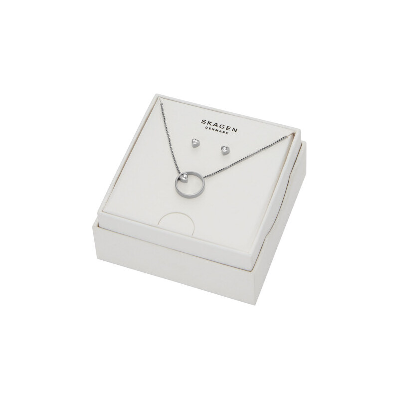 Skagen dámská dárková sada šperků ocelový SKJB1016SET 108695602